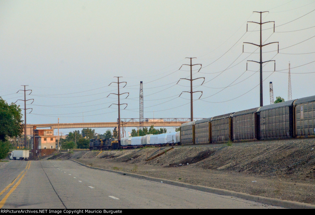 CSX Train in the yard